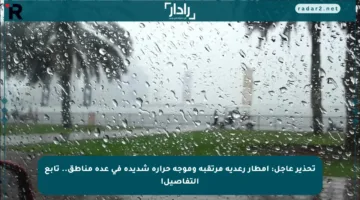 تحذير عاجل: أمطار رعدية مرتقبة وموجة حرارة شديدة في عدة مناطق.. تابع التفاصيل!